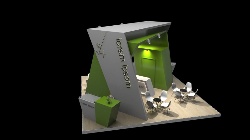 ساخت غرفه نمایشگاهی کیش